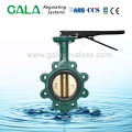center line gg25 lug type dn 150 butterfly valve with actuator